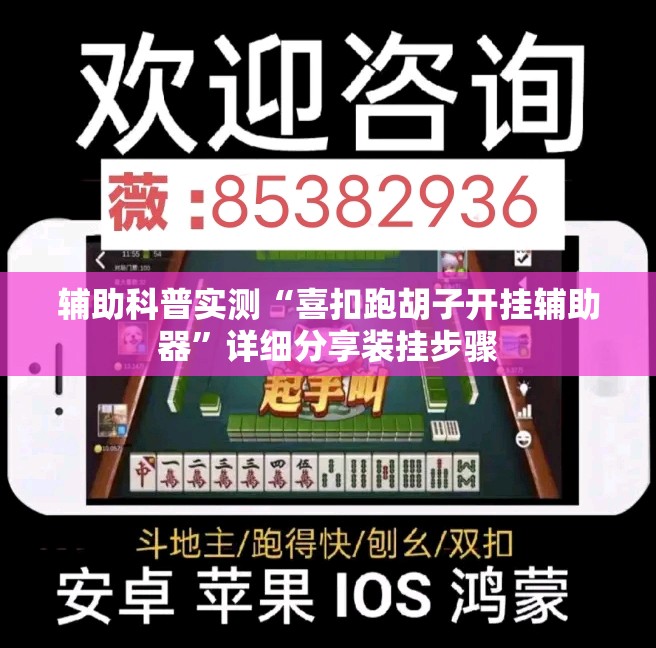 辅助科普实测“喜扣跑胡子开挂辅助器”详细分享装挂步骤
