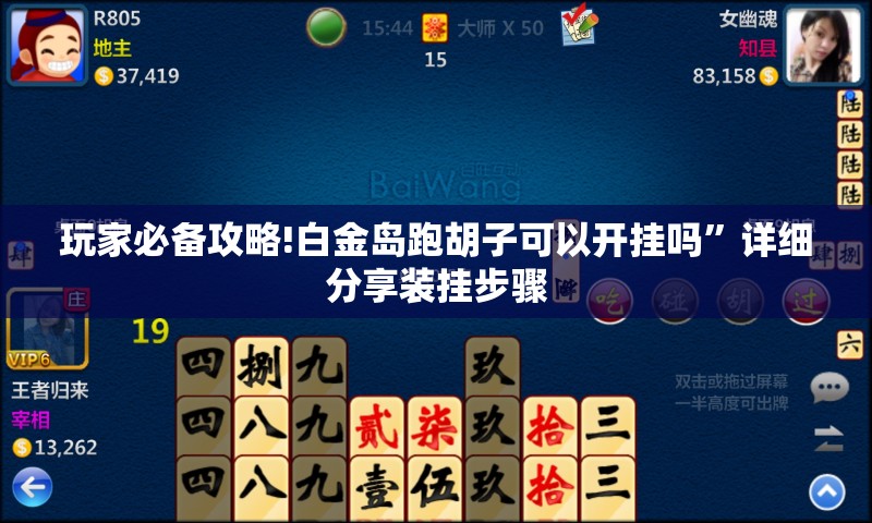 玩家必备攻略!白金岛跑胡子可以开挂吗”详细分享装挂步骤