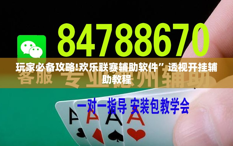 玩家必备攻略!欢乐联赛辅助软件	”透视开挂辅助教程