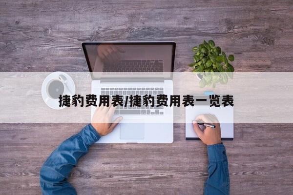 捷豹费用表/捷豹费用表一览表