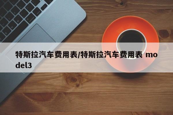 特斯拉汽车费用表/特斯拉汽车费用表 model3